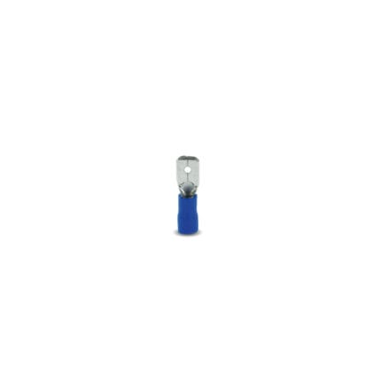 Terminal Macho Media Aislado Azul 16-14AWG Bolsa 50 Unidades — RM Energía Inteligente