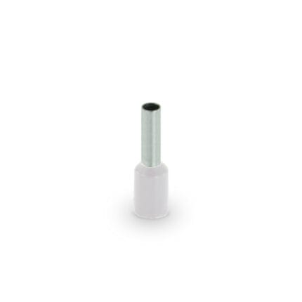 Ferrul Blanco 22AWG Bolsa 100 Unidades — RM Energía Inteligente