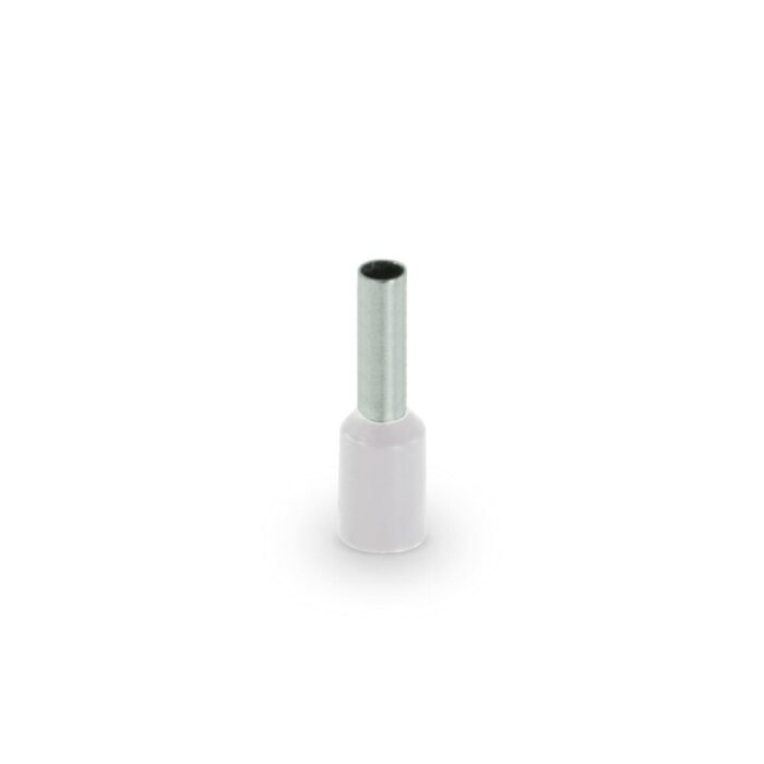 Ferrul Blanco 22AWG Bolsa 100 Unidades