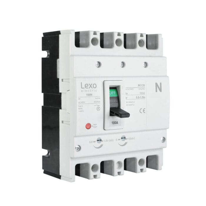 Interruptor Caja Moldeada Regulable T160N 4P 100A 25KA