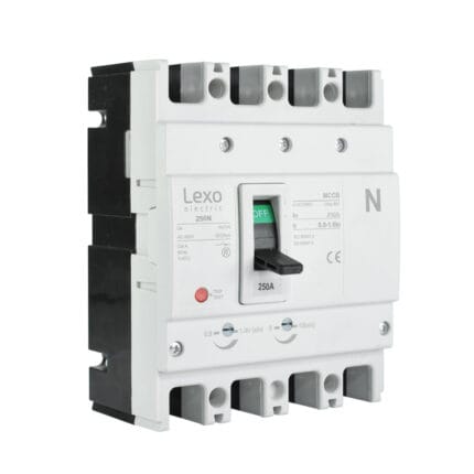 Interruptor Caja Moldeada Regulable T250N 250A 35KA — RM Energía Inteligente