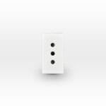 Módulo Toma Corriente 2P+T 10A 250V Blanco — RM Energía Inteligente