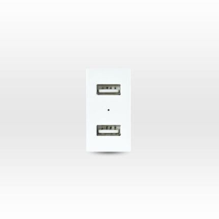 Módulo Toma Usb 5V C.c. 1100MA Blanco — RM Energía Inteligente