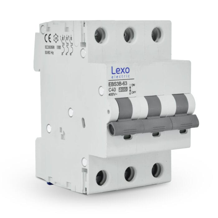 Interruptor Automático 3X40A Curva C 10KA