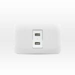 Toma Usb 5V C.c. 1100MA Blanco Armado Blanca — RM Energía Inteligente