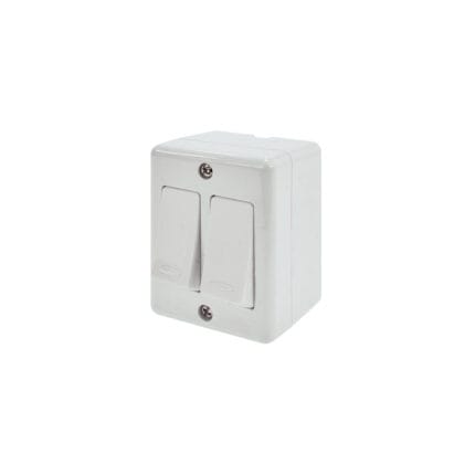 Casquete Interruptor Doble 9/15 Blanco — RM Energía Inteligente