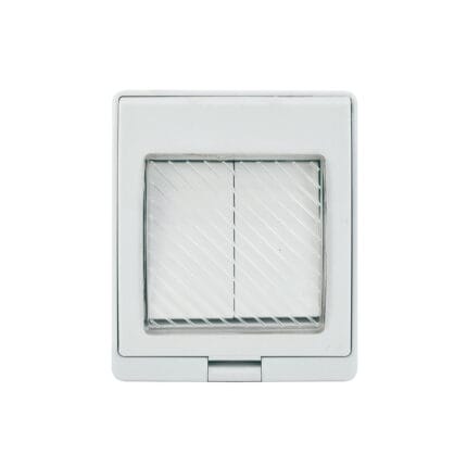 Contenedor IP55 con Interruptor Doble 9/15 10A 250V Blanco — RM Energía Inteligente