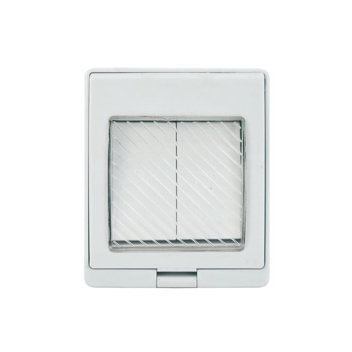 Contenedor IP55 con Interruptor Doble 9/15 10A 250V Blanco