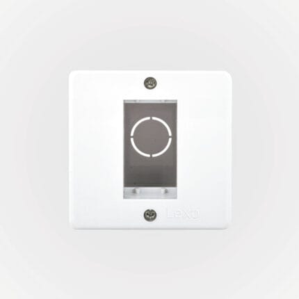 Casquete Sobrepuesto IP20 1 Módulo Blanco — RM Energía Inteligente