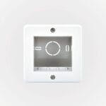 Casquete Sobrepuesto IP20 2 Módulos Blanco — RM Energía Inteligente