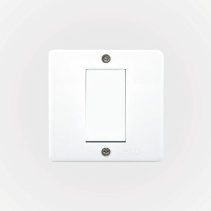 Casquete IP20 con Interruptor Simple 9/12 10A 250V Blanco — RM Energía Inteligente