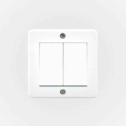 Casquete IP20 con Interruptor Doble 9/15 10A 250V Blanco — RM Energía Inteligente
