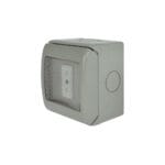 Casquete Hidrobox Toma Corriente Simple 10A — RM Energía Inteligente