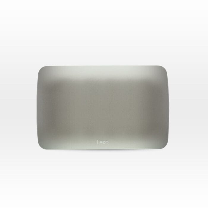 Placa Ciega Color Plata