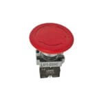 Pulsador Metalico Hongo Rojo 1NC — RM Energía Inteligente