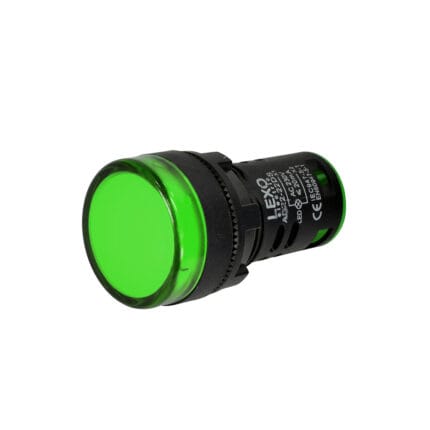 Luz Piloto LED Verde AD22-22DS 22MM — RM Energía Inteligente