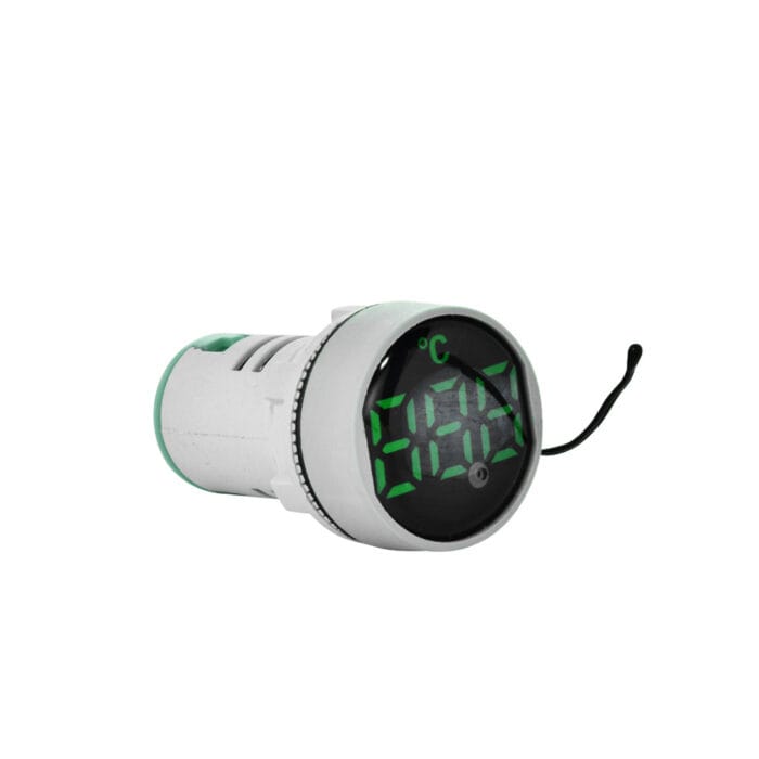 Luz Piloto Verde con Termómetro AC 50-380V