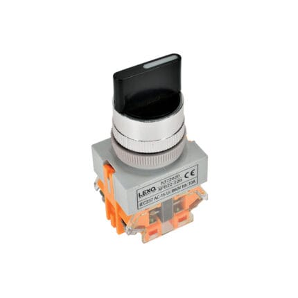 Selector 3 Posiciones 1NO+1NC — RM Energía Inteligente