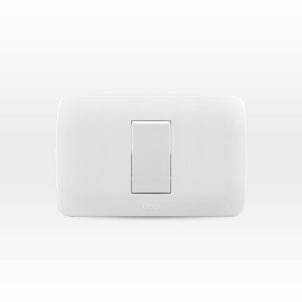 Interruptor Simple 9/12 10A 250V Blanco Armado — RM Energía Inteligente