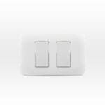 Interruptor Doble 9/15 10A 250V Blanco Armado — RM Energía Inteligente