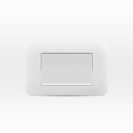 Interruptor Simple 9/24 Teclon 73 Mm 10A 250V Blanco Armado — RM Energía Inteligente
