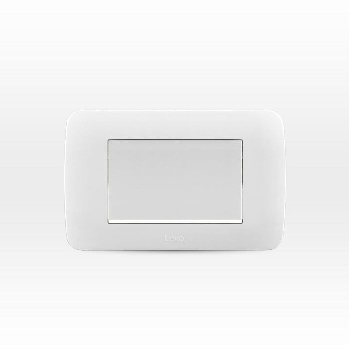 Interruptor Simple 9/24 Teclon 73 Mm 10A 250V Blanco Armado