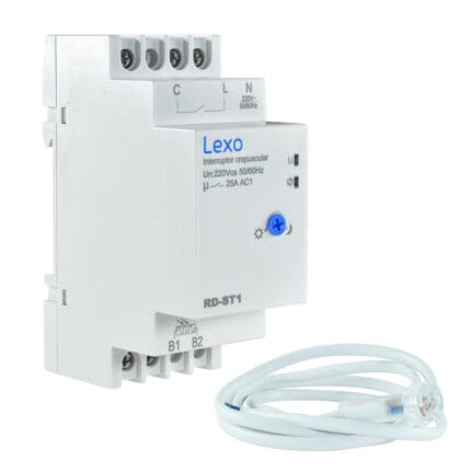 Relé Temporizado Interruptor Crepuscular 220V Ca — RM Energía Inteligente