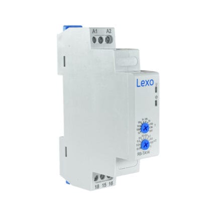 Relé Temporizado con Retardo a la Conexión 12-240V AC/DC — RM Energía Inteligente