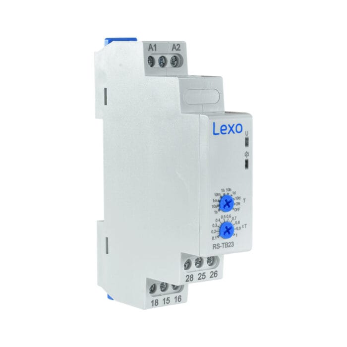 Relé Temporizado con Retardo a la Desconexión 24-240V AC/DC 2C/0