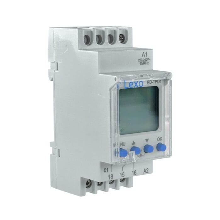 Relé Temporizado Interruptor Semanal 220-240V AC/DC
