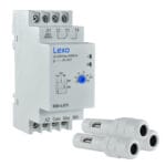 Relé Controlador de Nivel de Líquido 220-380V AC 2 Módulos Din — RM Energía Inteligente