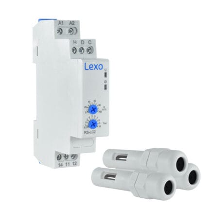 Relé Controlador de Nivel de Líquido 24-240V AC/DC 1 Módulo Din — RM Energía Inteligente