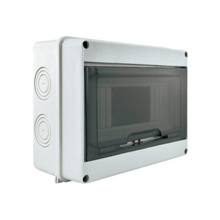Tablero Exterior Sobrepuesto 8 Polos Estanco IP65 — RM Energía Inteligente