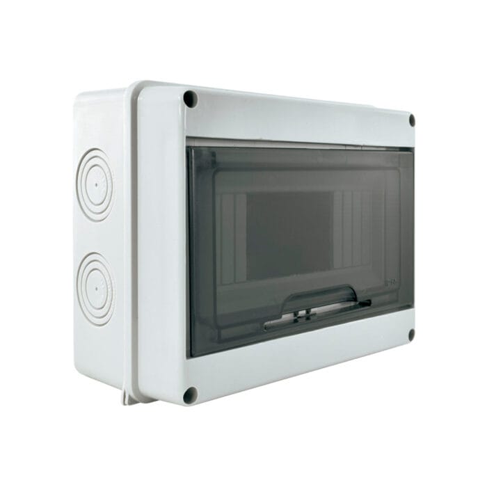 Tablero Exterior Sobrepuesto 8P Estanco IP65 IK08 LWHT-8P