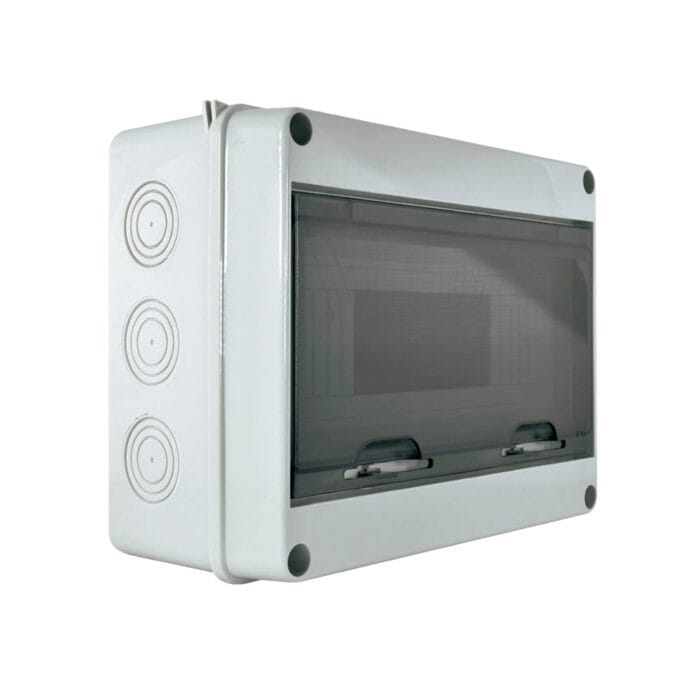Tablero Exterior Sobrepuesto 12P Estanco IP65 IK08 LWHT-12P