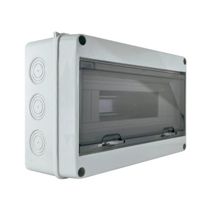 Tablero Exterior Sobrepuesto 15 Polos Estanco IP65 — RM Energía Inteligente