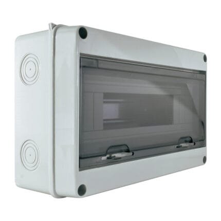 Tablero Exterior Sobrepuesto 18 Polos Estanco IP65 — RM Energía Inteligente