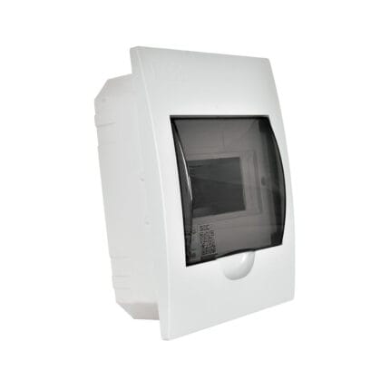 Tablero Embutido 6 Polos Tapa Color Humo Libre de Halógeno IP41 — RM Energía Inteligente