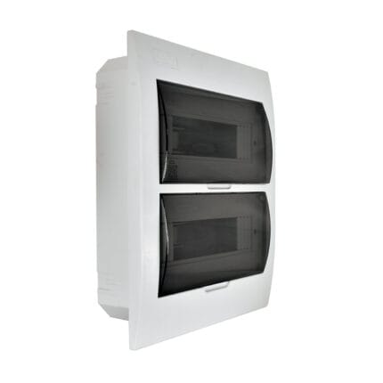 Tablero Embutido 24 Polos Tapa Color Humo Libre de Halógeno IP41 — RM Energía Inteligente