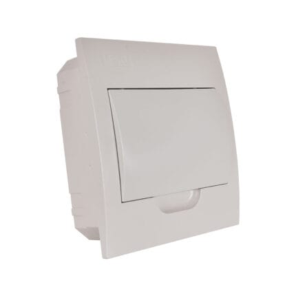 Tablero Embutido 8 Polos Tapa Blanca Libre de Halógeno IP41 — RM Energía Inteligente