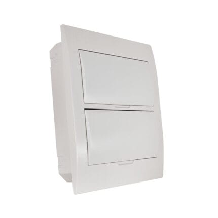 Tablero Embutido 24 Polos Tapa Blanca Libre de Halógeno IP41 — RM Energía Inteligente