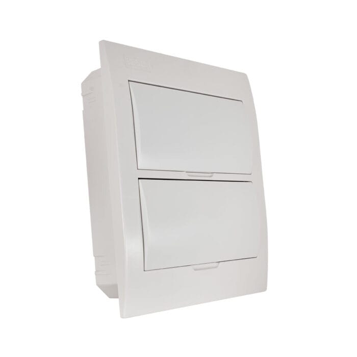Tablero Embutido 24 Polos Tapa Blanca Libre de Halógeno IP41