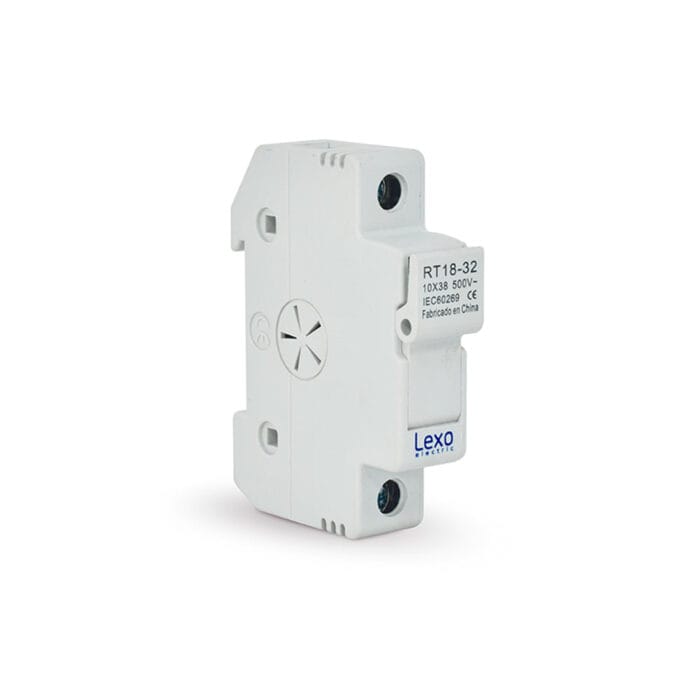 Base Portafusible 10X38 1 Polo 500V
