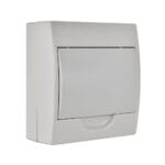 Tablero Sobrepuesto 8 Polos Tapa Blanca Libre de Halógeno IP41 — RM Energía Inteligente