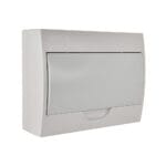 Tablero Sobrepuesto 12 Polos Tapa Blanca Libre de Halógeno IP41 — RM Energía Inteligente