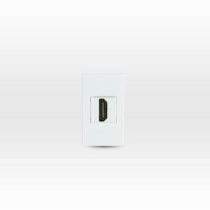 Módulo Conector Hdmi Blanco — RM Energía Inteligente