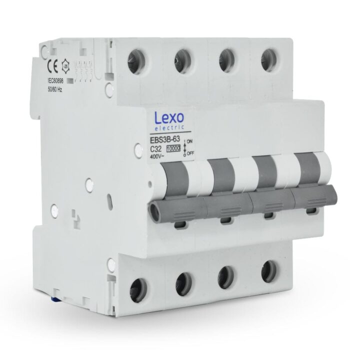 Interruptor Automático 4X32A Curva C 10KA