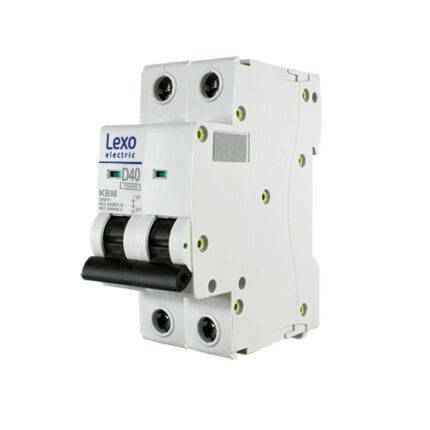 Interruptor Automático 1P+N 40A Curva D 15KA — RM Energía Inteligente