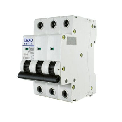 Interruptor Automático 3X40A Curva D 15KA — RM Energía Inteligente