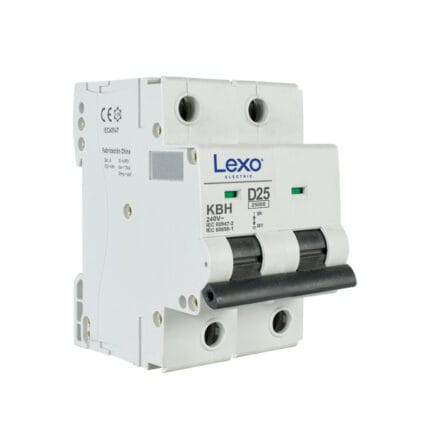 Interruptor Automático 1P+N 40A Curva D 25KA — RM Energía Inteligente